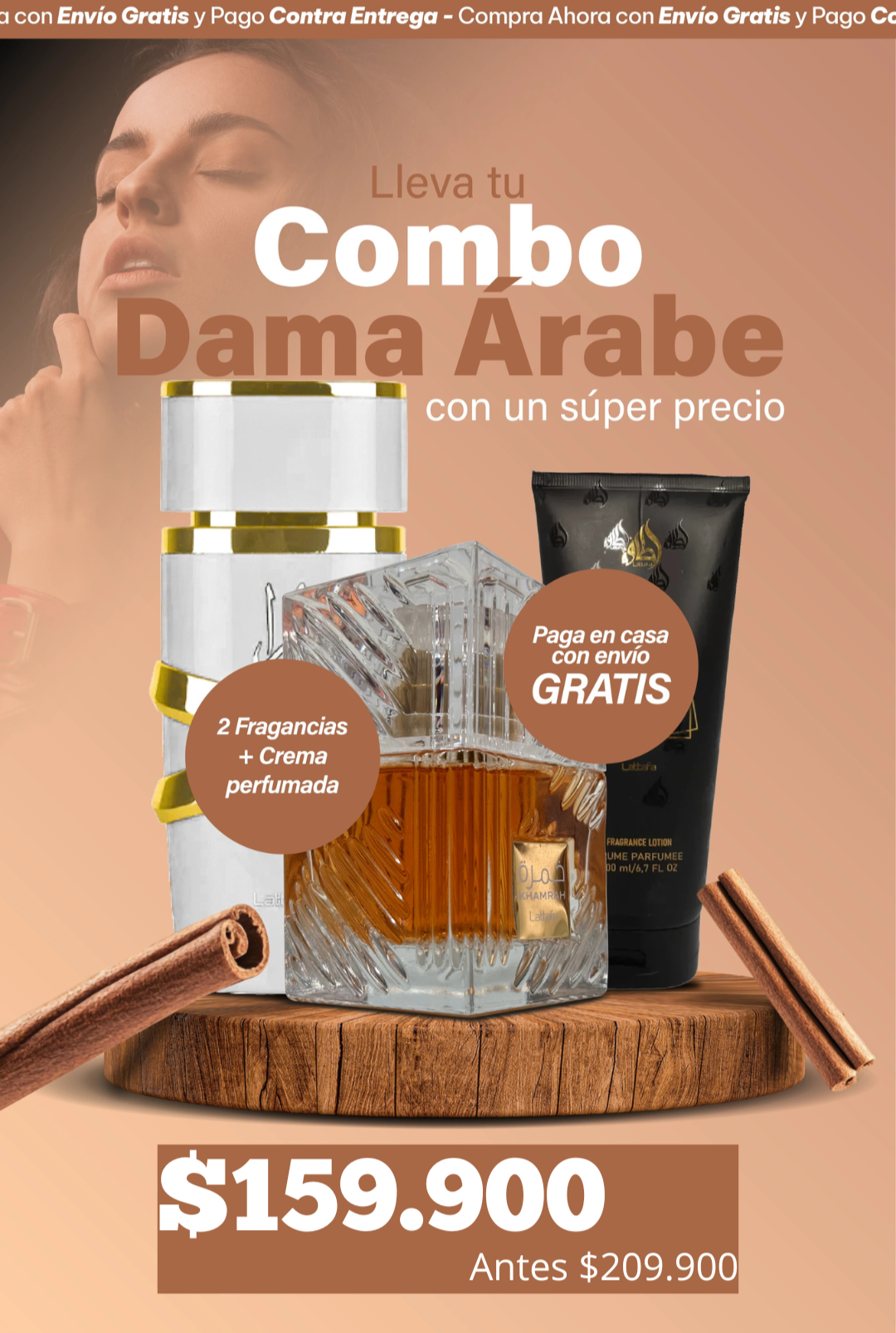 Combo Dama Arabe
