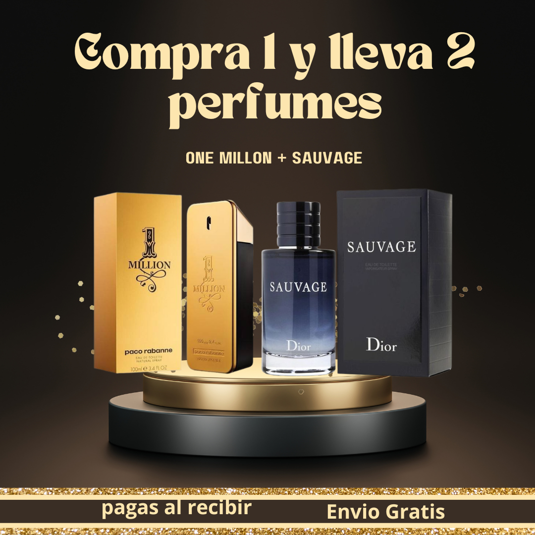 PROMOCIÓN COMPRA 1 Y LLEVA 2 PERFUMES
