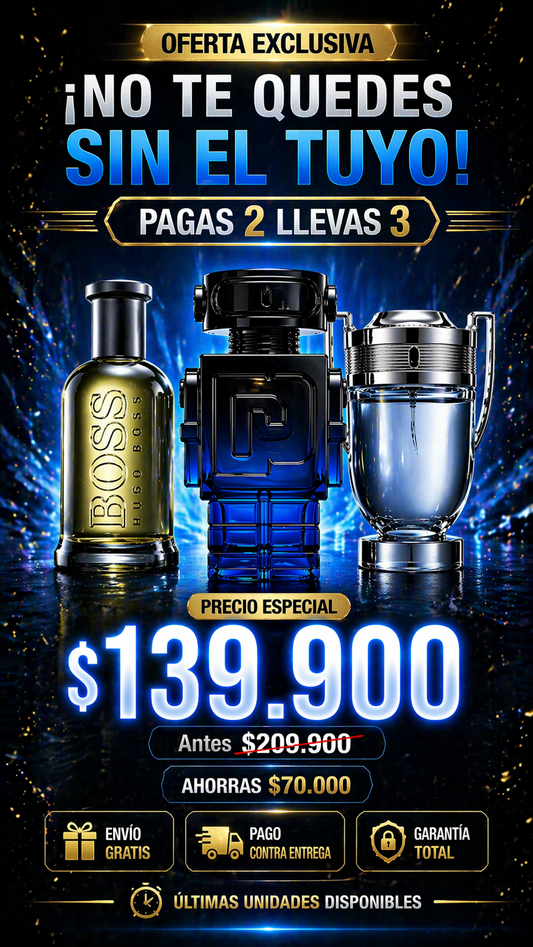 Boss Bottled, Phantom Intense, Invictus Platinum