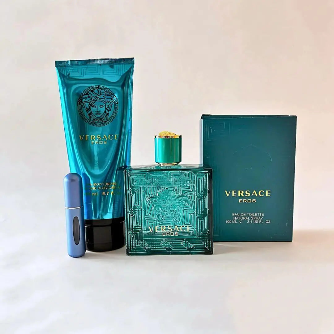 Super Combo Versace Eros 100 ml + Loción En Crema 🎁