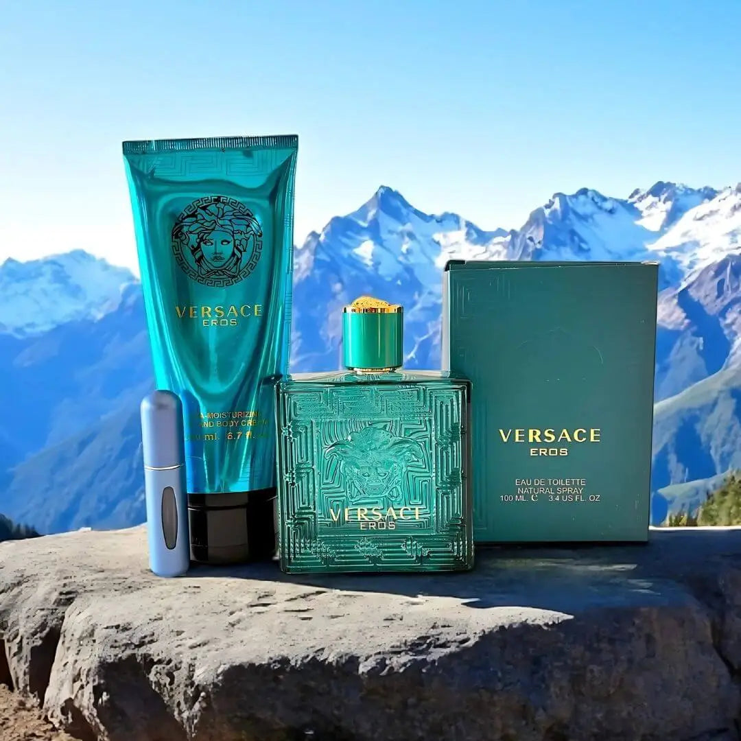 Super Combo Versace Eros 100 ml + Loción En Crema 🎁