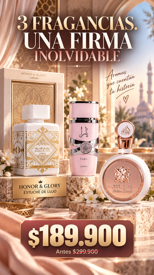 Honor & Glory (en estuche de lujo), Yara, Fakhar Rose