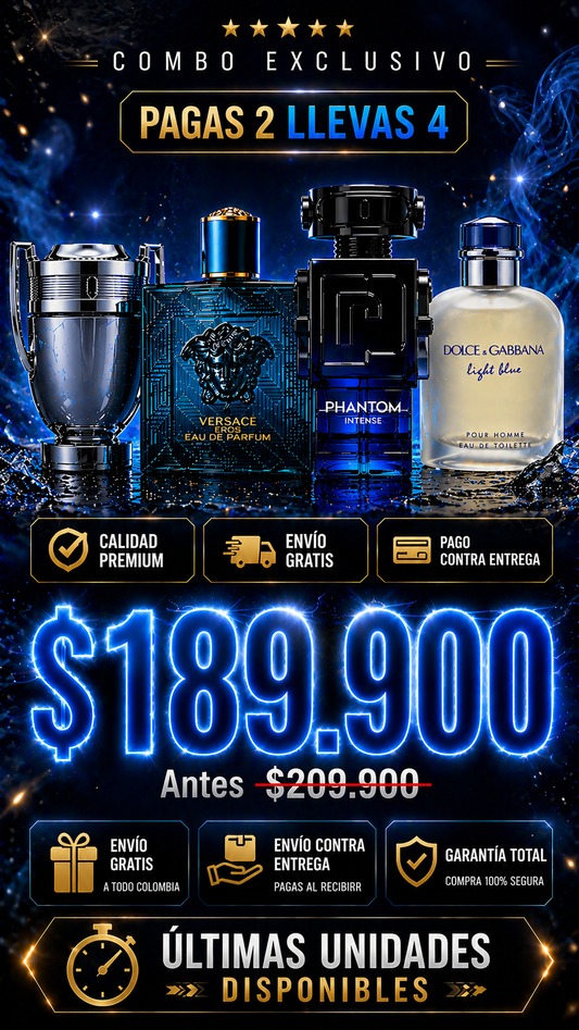 Invictus, Eros, Phantom Intense, Light Blue