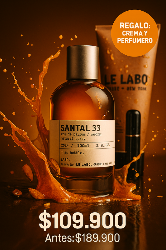 Santal 33 + Crema y perfumero