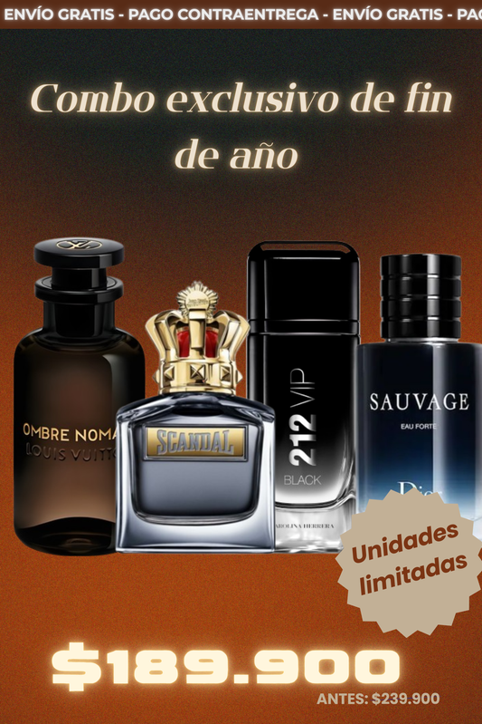 Ombre Nomade, 212 VIP Black, Scandal Pour Homme, Sauvage