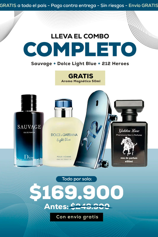 Combo Sauvage, Dolce, 212 herores