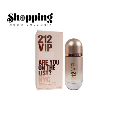Fragancia inspirada en la 212 vip rose women 80 ml